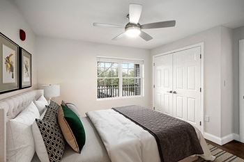 Ceiling fans in select units - Hampshire Green Apartments